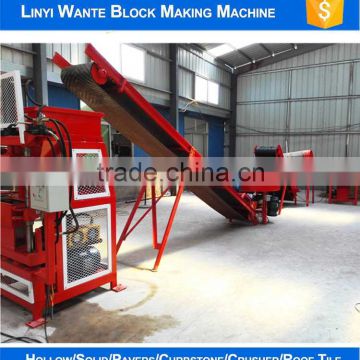 small business machines manufacturers WT1-10 automatic clay brick making machine for russia