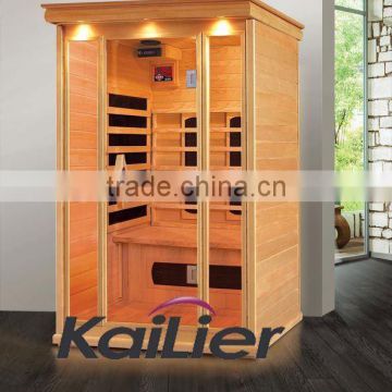 ETL/CE/ROHAS Approved 2 person Saunas, Popular Infrared Sauna for 2person