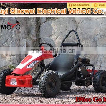 CE QWMOTO Chinese Wholesale Hot Selling 4 wheeler Buggy 196cc Racing Car 196cc Gas Go Kart