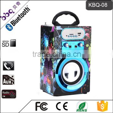 BBQ KBQ-08 10W 800mAh Bluetooth Active Karaoke Speaker