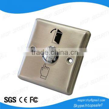 Stainless steel push button switch