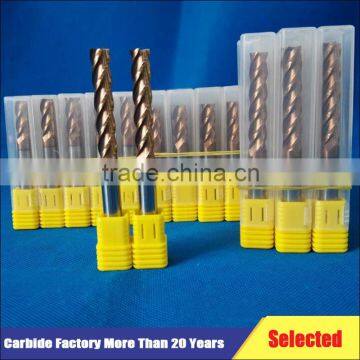 4 Flutes Cemented Carbide Endmill,solid carbide 4 flute square endmill