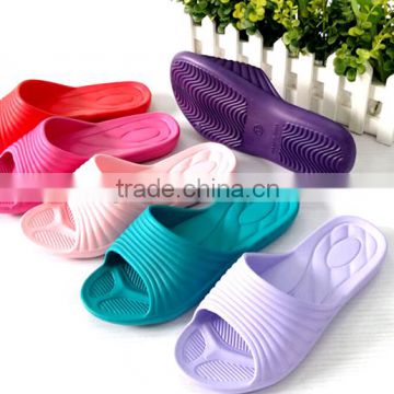 2015 ladies wholesale bedroom slippers EVA spa slippers for women