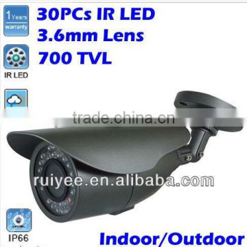 RY-7029 800TVL CMOS Color 30IR Surveillance Indoor Outdoor Security CCTV Camera