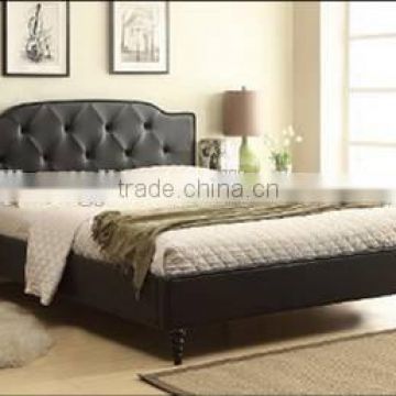 Modern Stylish Black Learther PVC PU Bed LB8881