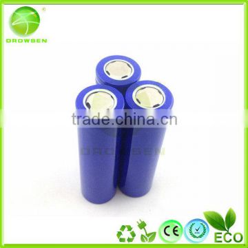 18650 3.7v battery 2ah high capacity long deep cycle CE ROHS rechargeable
