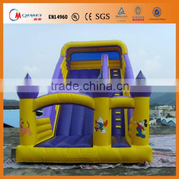 Kids sliding toys,indoor slide,inflatable hippo slide