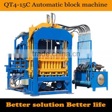 Full automatic small cement brick machine with good quality and fast speed