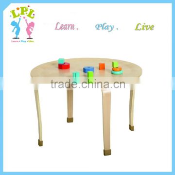 High quality durable bentwood table hot sale preschool kids study table