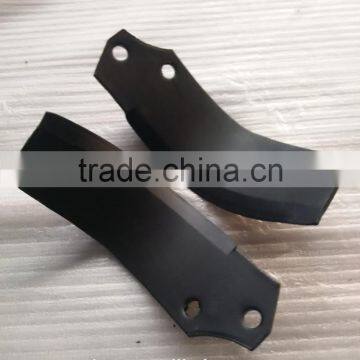 60Si2Mn harvestor rotary cutter blade tiller blade in grassy paddy field