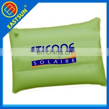 new promotion cheap OEM pvc infltable square pillow
