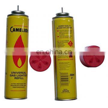 Lighter Gas Refill gas lighter / cheap price Korea butane gas factory 300ml-165g