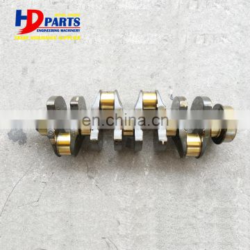 Forklift Engine Crankshaft S4Q2 With Forged Steel Material