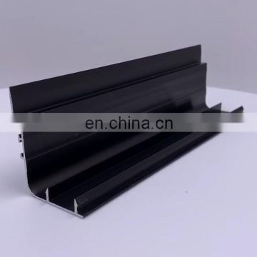 Shengxin China aluminium profiles black aluminium profile anodized black powder coating aluminium profiles