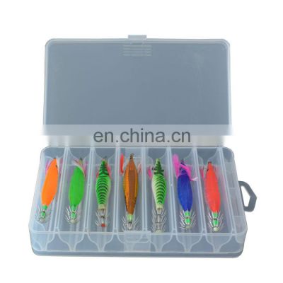 In Stock14 /10Compartments   Fishing Tackle Lure Case Egi Squid Jig Minnows Bait Reversible Double Sided Fishing Lure Tackle Box