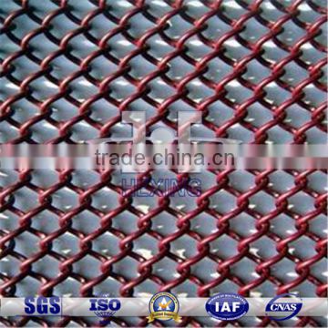 Decorative Coated Metal Wire Mesh Coil Drapery