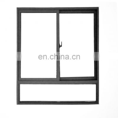 Aluminum profiles cheap aluminum firm window double glazed horizontal sliding windows