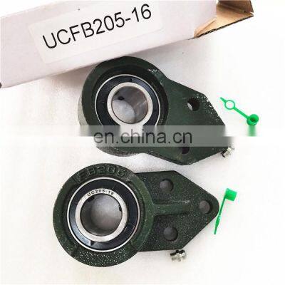 1 inch Set screw 2-bolt flange iron pillow block bearing SSUCFB205-16 MFB1 agricultural bearing UCFB205-16 bearing