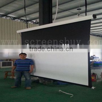 LOWER price motorized holographic screen fabric