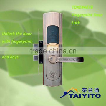 Digital fingerprint door lock/wireless door lock/password door lock with dustshield/keypad