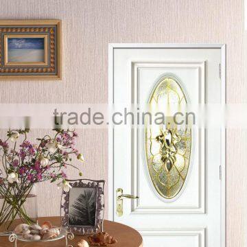 luxury design USA and Canada market single glass fiberglass door price