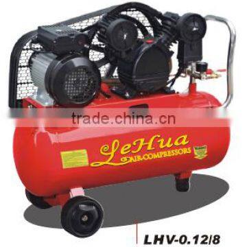 50L 1.1KW 1.5HP 8Bar 120L/min Portable Piston Air Compressor