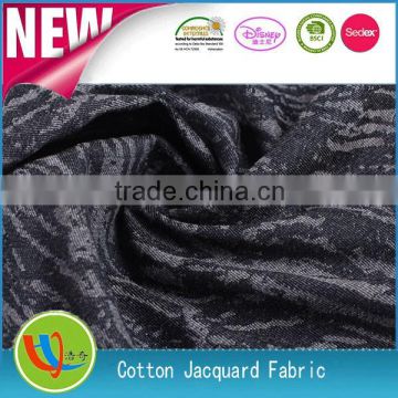 yarn-dyed cotton big jacquard fabric