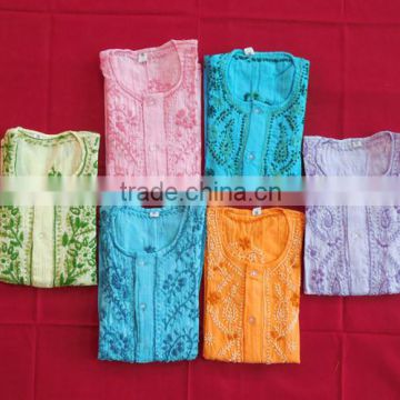 wholesale girl printed shirt and top tunic kid clothes