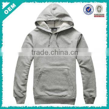 2014 fashion custom mens pullover cotton french terry blank cheap hoodies wholesale