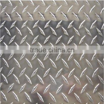 3003/3004 rhombic pattern aluminum plate