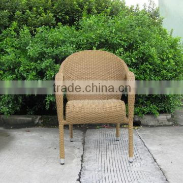 2015 New Design patio garden PE rattan dining table chair