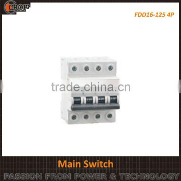 FDD16 CROP TECH Main Breaker Switch/4 Pole Four Phase Electrical Main Switch Isolator