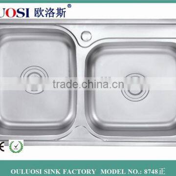 China Manufacturer Industrial Undermount Stainless Steel Kitchen Sinks