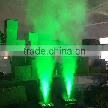 Hot China DMX Stage Effect Equipment 1500W Colorful RGB Smoke Mosquito Fog machine Parts with LED For Sale Christmas Disco Party