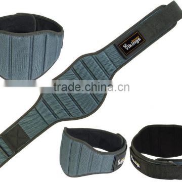 Neoprene Eva Rubber Double Embossed Weight Lifting Belts For Crossfit 8" Back