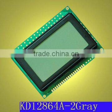 128x64 FSTN Positive Transflective gray LCD