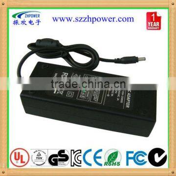 ac dc adapter 12v 8A 96W with UL/CUL CE GS KC CB SAA FCC