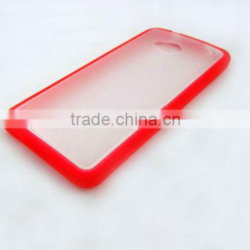 Top quality PC TPU combo case for HTC One cute case for htc one