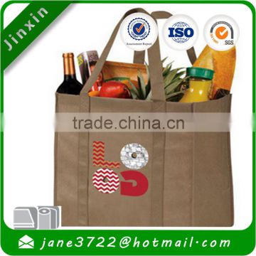 100gsm Non-Woven polypropylene Recyclable tote/reusable bags/Bag bottom reinforcement