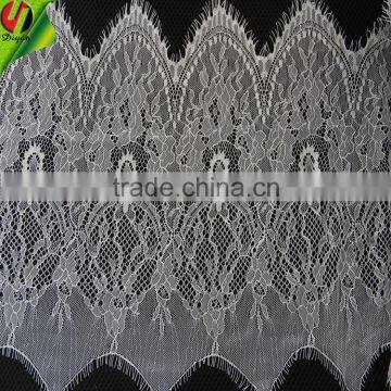 Thin Nylon Eyelash Lace for garment trim BY7344