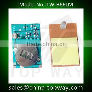 Manufacture of led POP module with light sensor