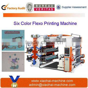Wenzhou Ruian Six Color Flexo Printing Machine