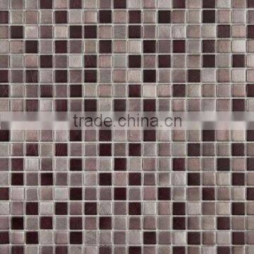 metal mix stone mosaic, art design metal mosaic, home design mosaics (PMMS067)