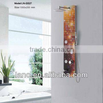 golden Imperial family shower panel bathroom set LN-GS27