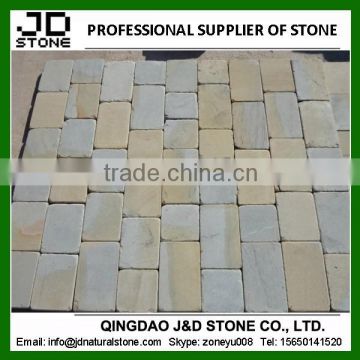 double color sandstone brick/ sandstone outdoor paving