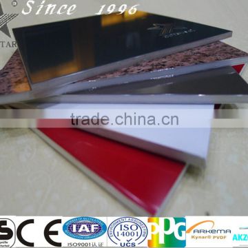 Foshan building material fireproof aluminum decorative panel alucobond price