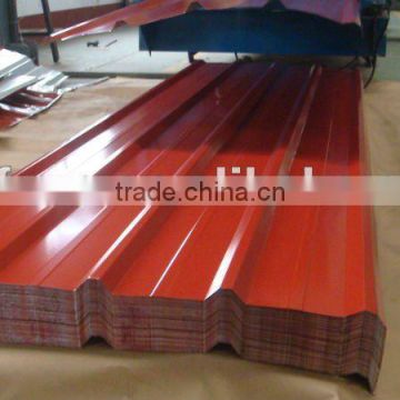 pre-painted corrugated steel sheet
