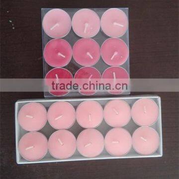 paraffin tea light decorative candle of Qingyun Super Light Candle Technology Co.,Ltd.