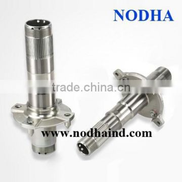Precision mechanical shaft with nickle plated, hollow spline shaft