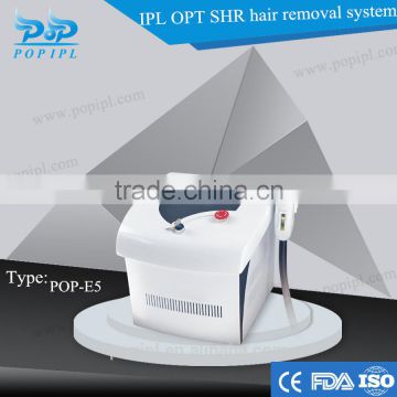 portable OPT shr E-light machine POPIPL POP-E5+